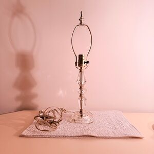 Cut Glass Lamp 1